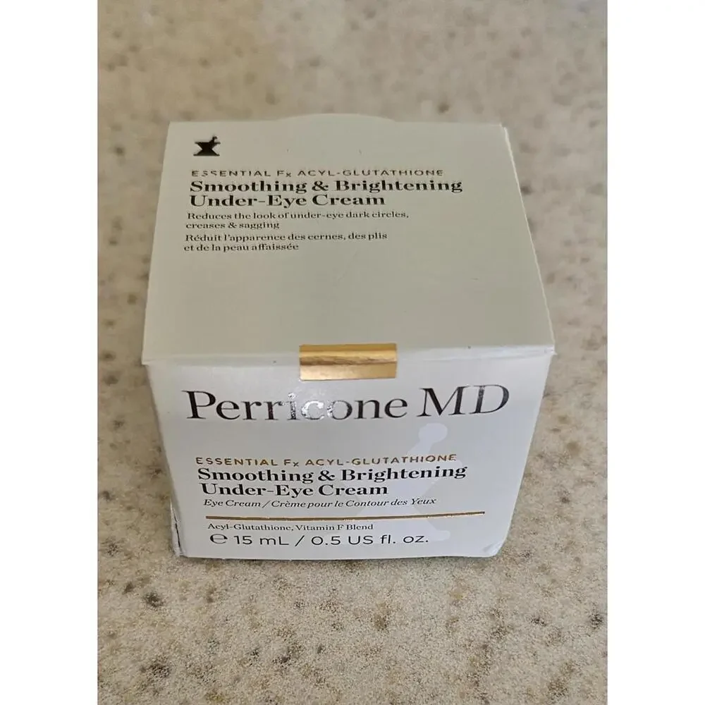 Perricone MD Smoothing & Brightening Under Eye Cream 0.5 oz NIB - Picture 3 of 4